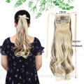 Loose Wave Ombre para cabelo sintético rabo de cavalo com grampo para cabelo